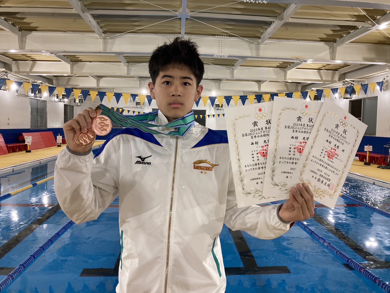第46回全国JOCジュニアオリンピックカップ夏季水泳競技大会結果